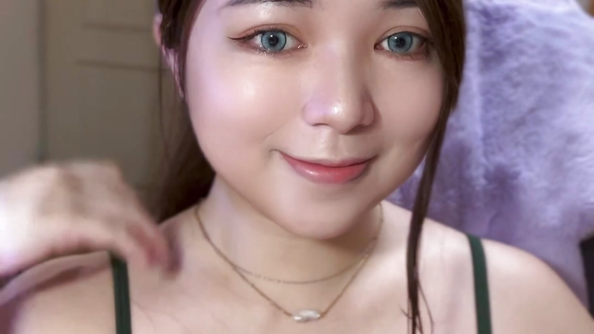 健身前扎個馬尾😍