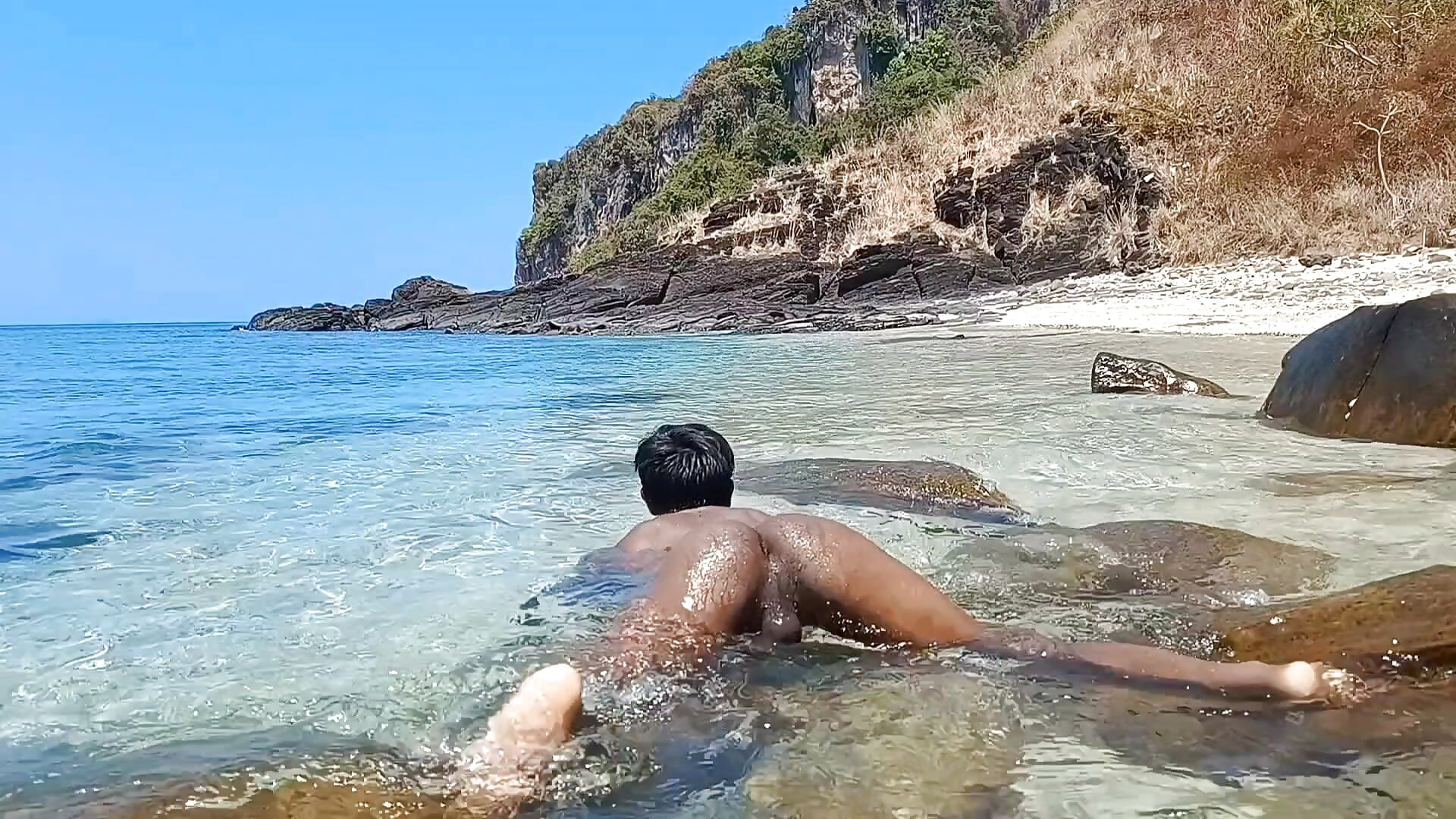 Fuck My Wet Ass Hard On The Beach🍑😋 The Horny Body & Hot Ass Needs To Get Fucked Hard🥵😈