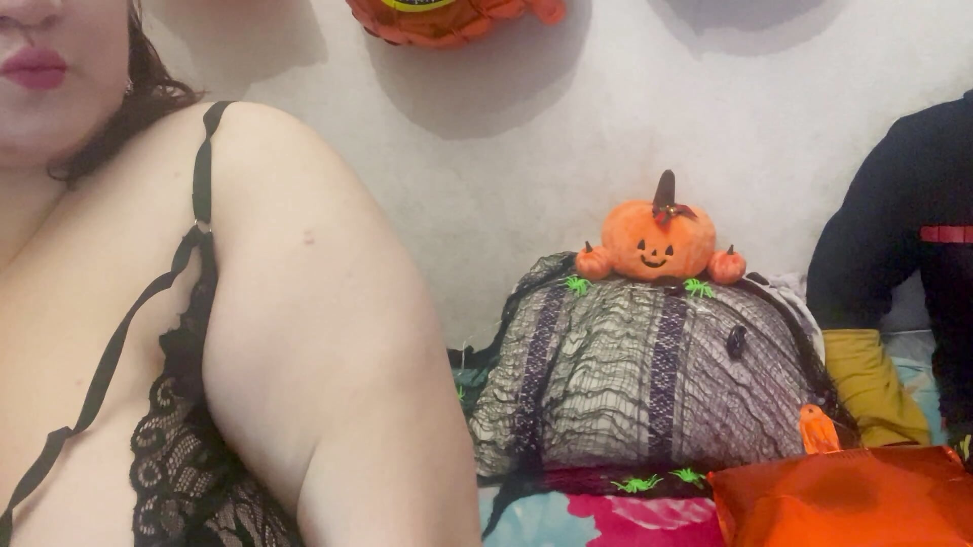 Halloween – video od webkamerové modelky lisa_Black00