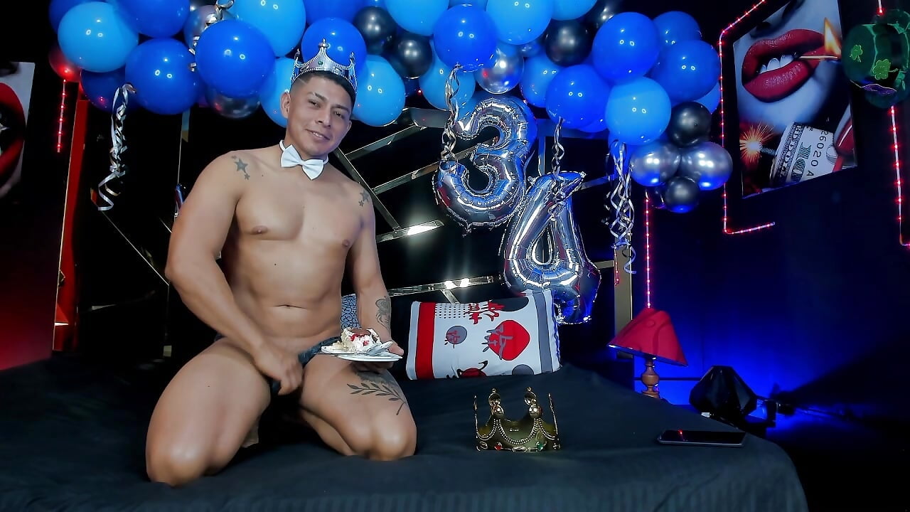 Happy on my birthday No. 34 of Andy - video by AndyandFran cam model