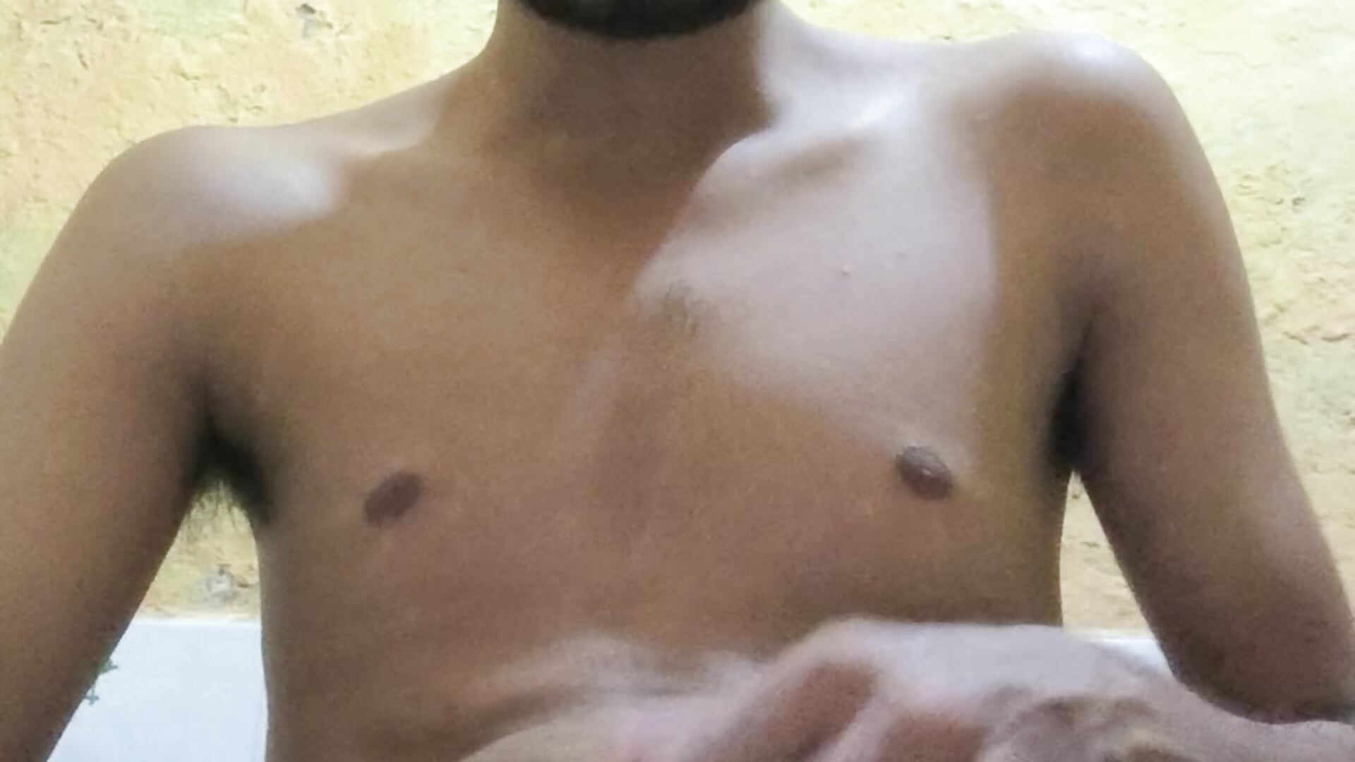 Cum swallowing with face and naked body also - video by Horny_boy_aditya cam model