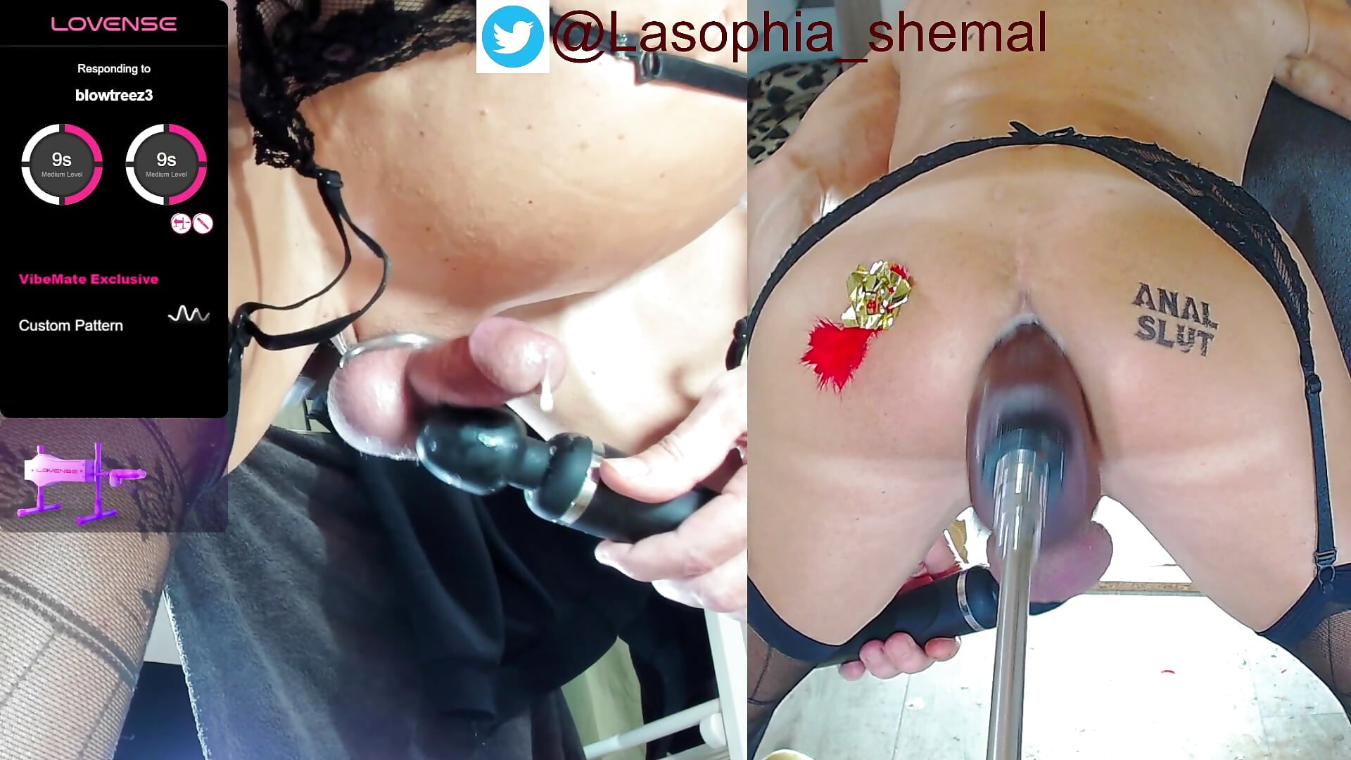 CUMSHOT WITHOUT HANDS - video Lasofia kameramallilta