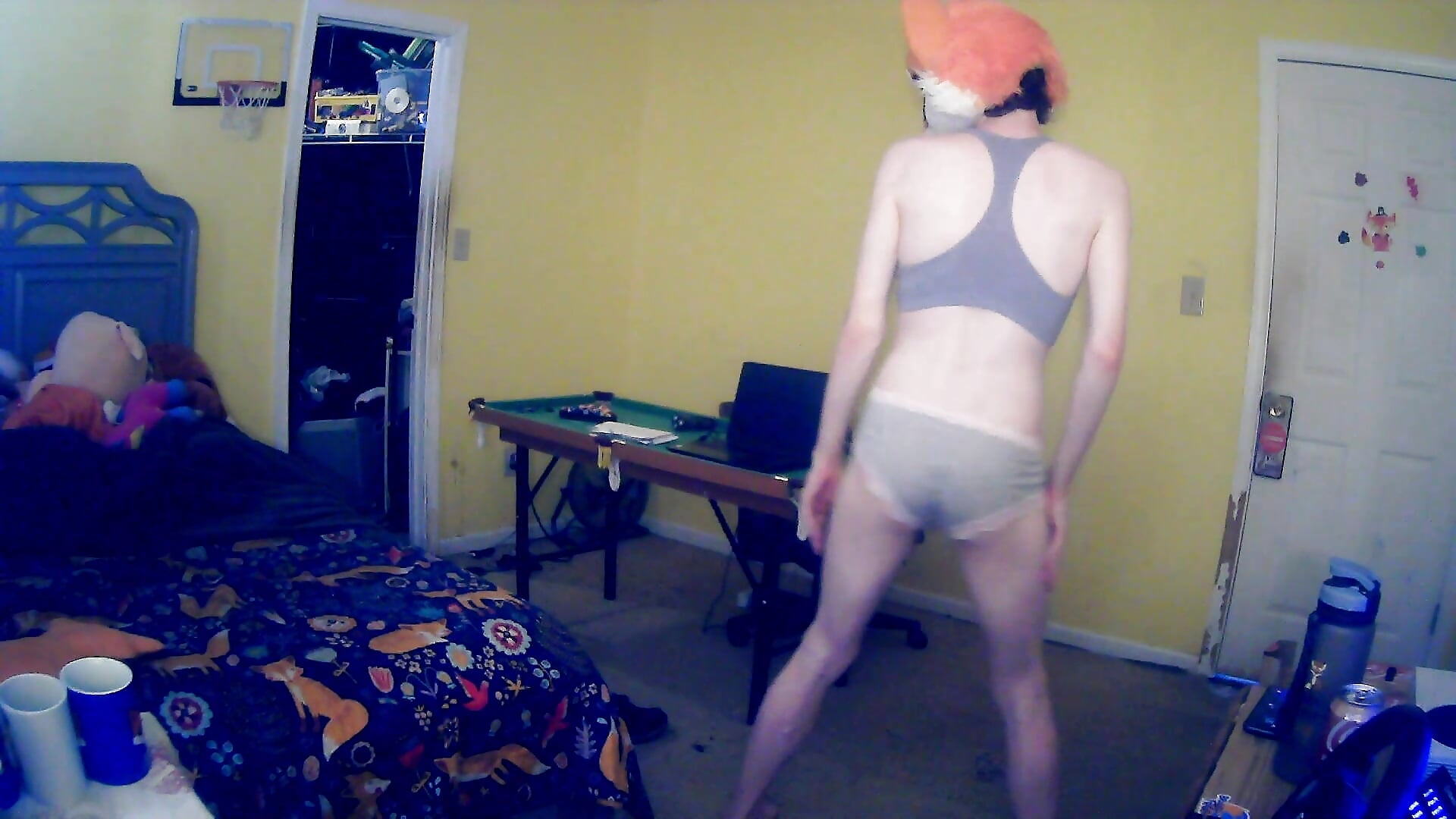 Cute Femboy Foxxo Strips for You - video by FoxieHikari cam model