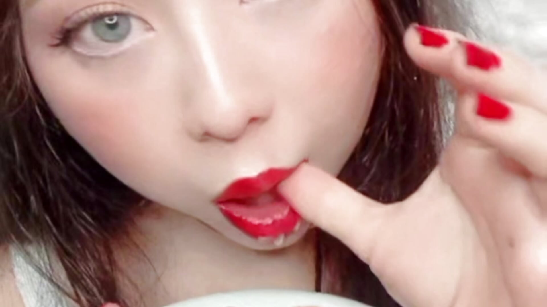 Let's share these strawberries with love