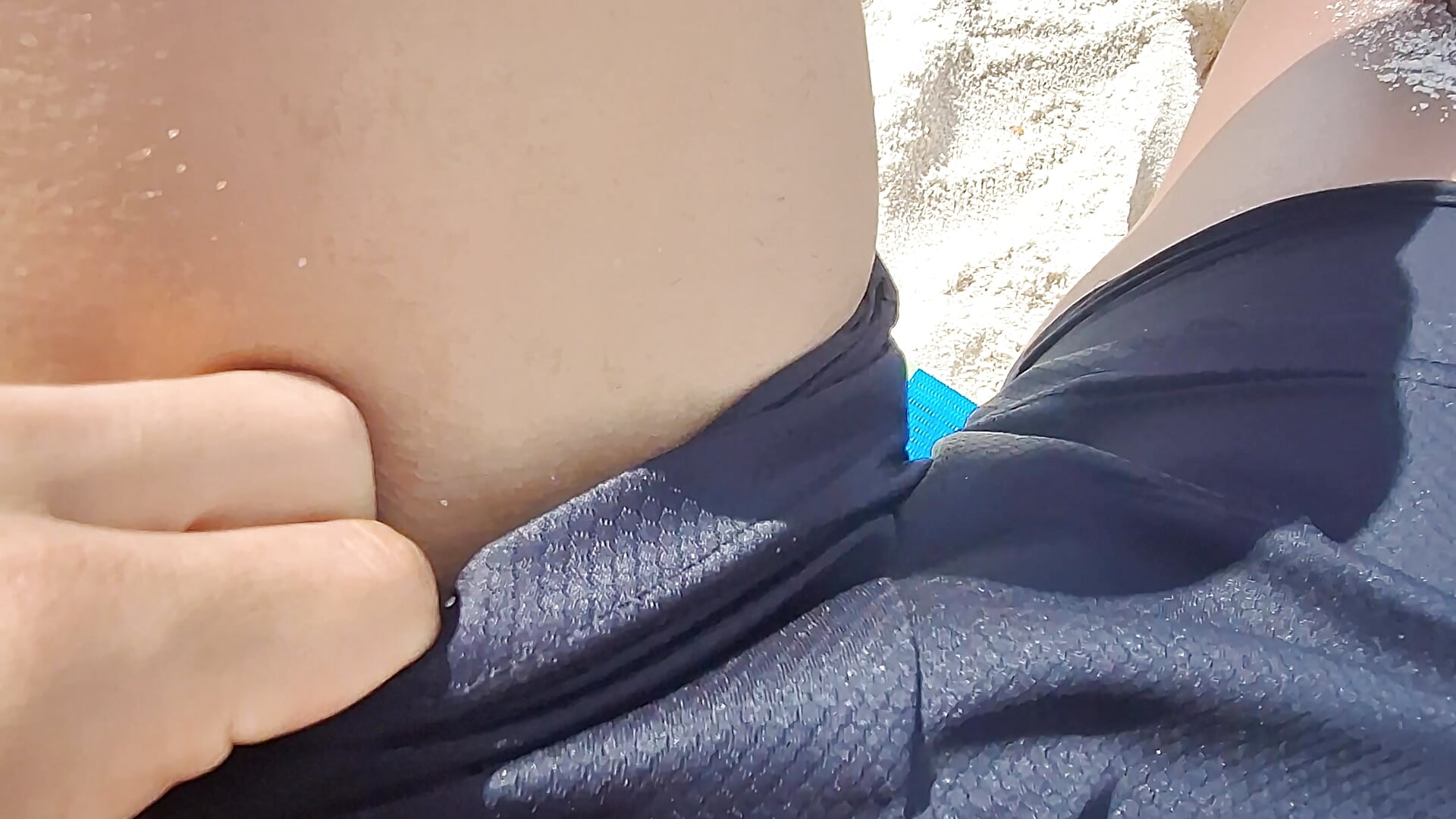 🏖 flashing dick on the beach ( piscando com o Pau na praia 🏖