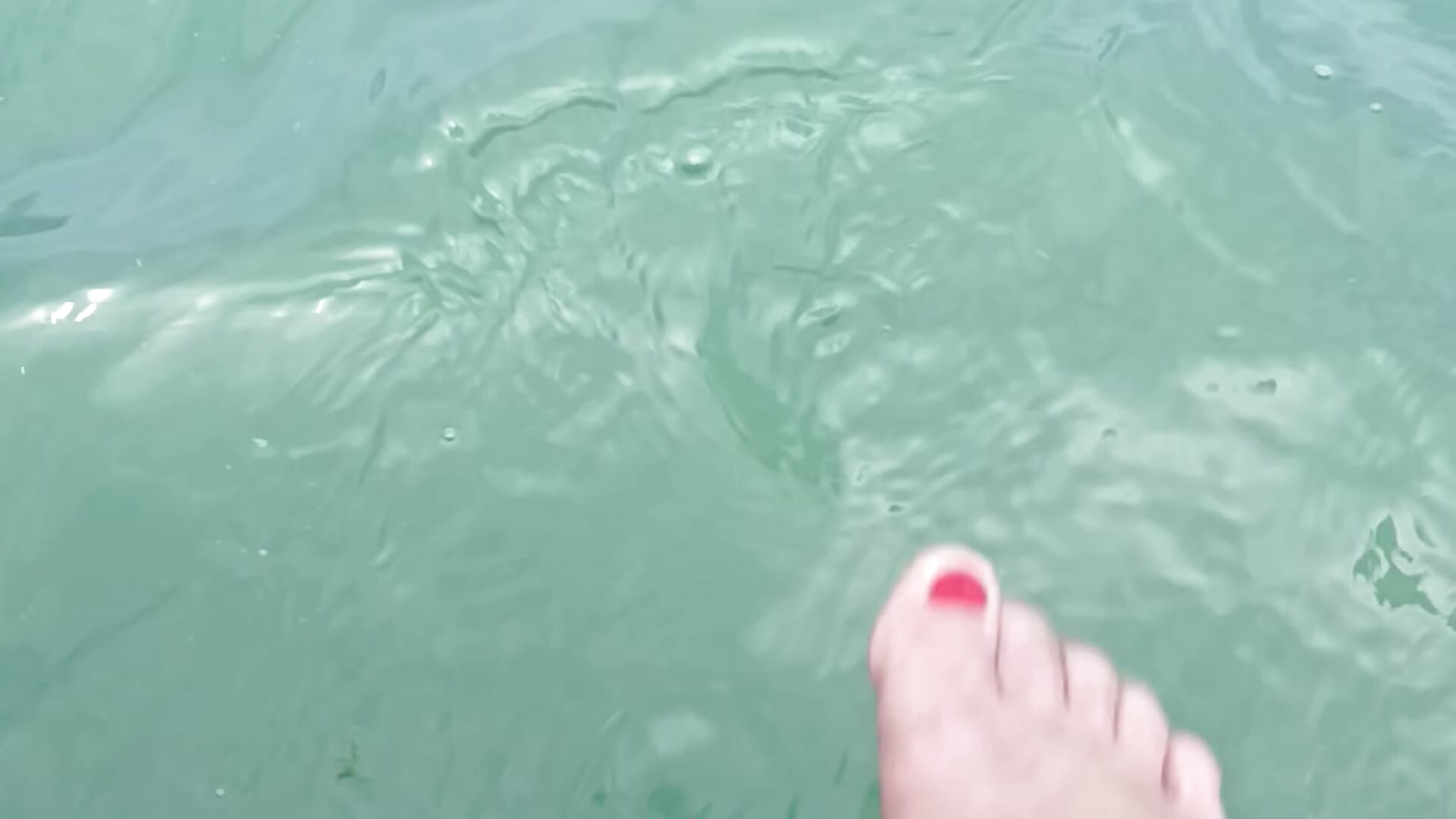 cute feet on the beach