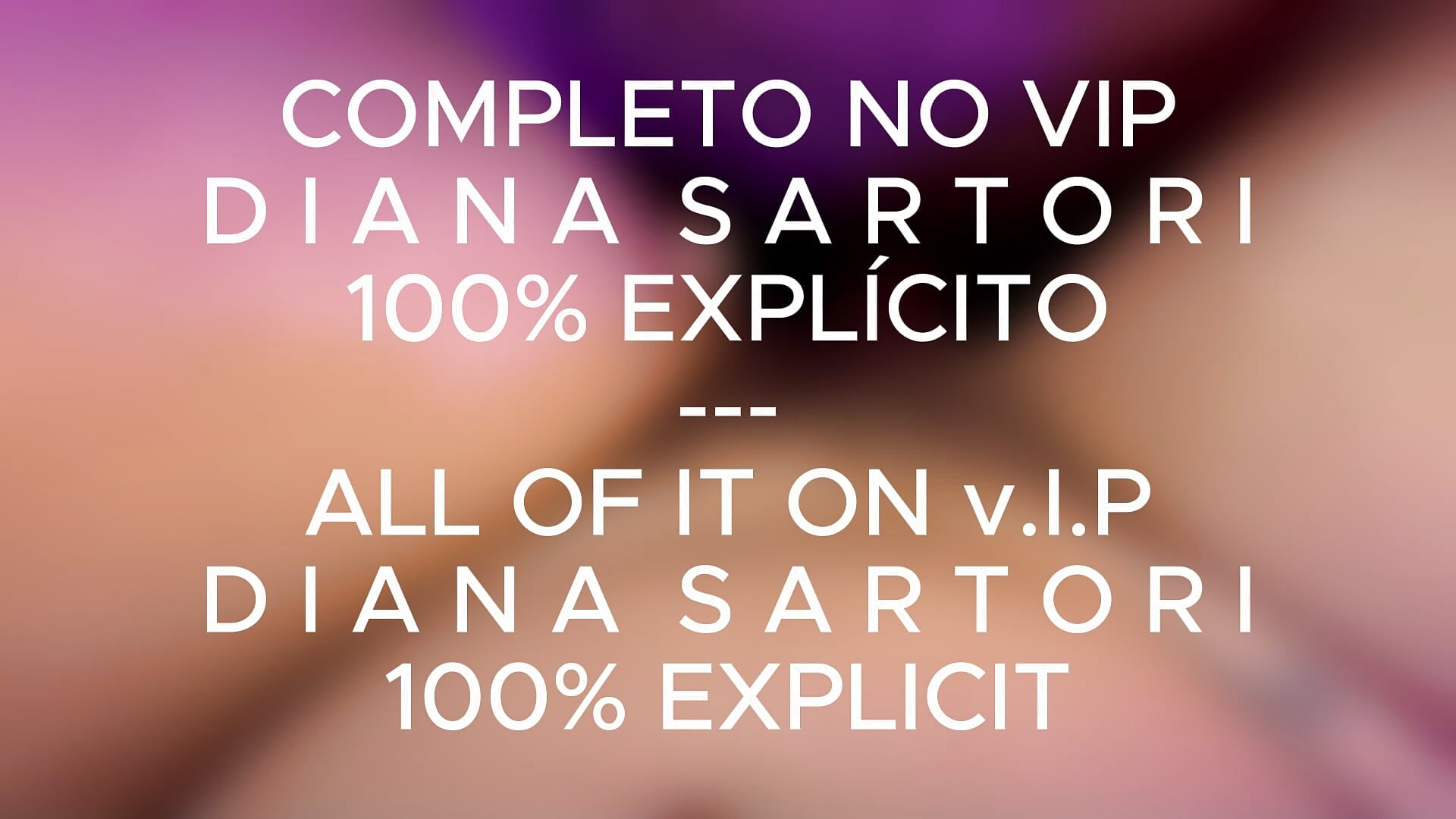 vem pro fan club | join the fanclub - clip cu DianaSartori model videochat