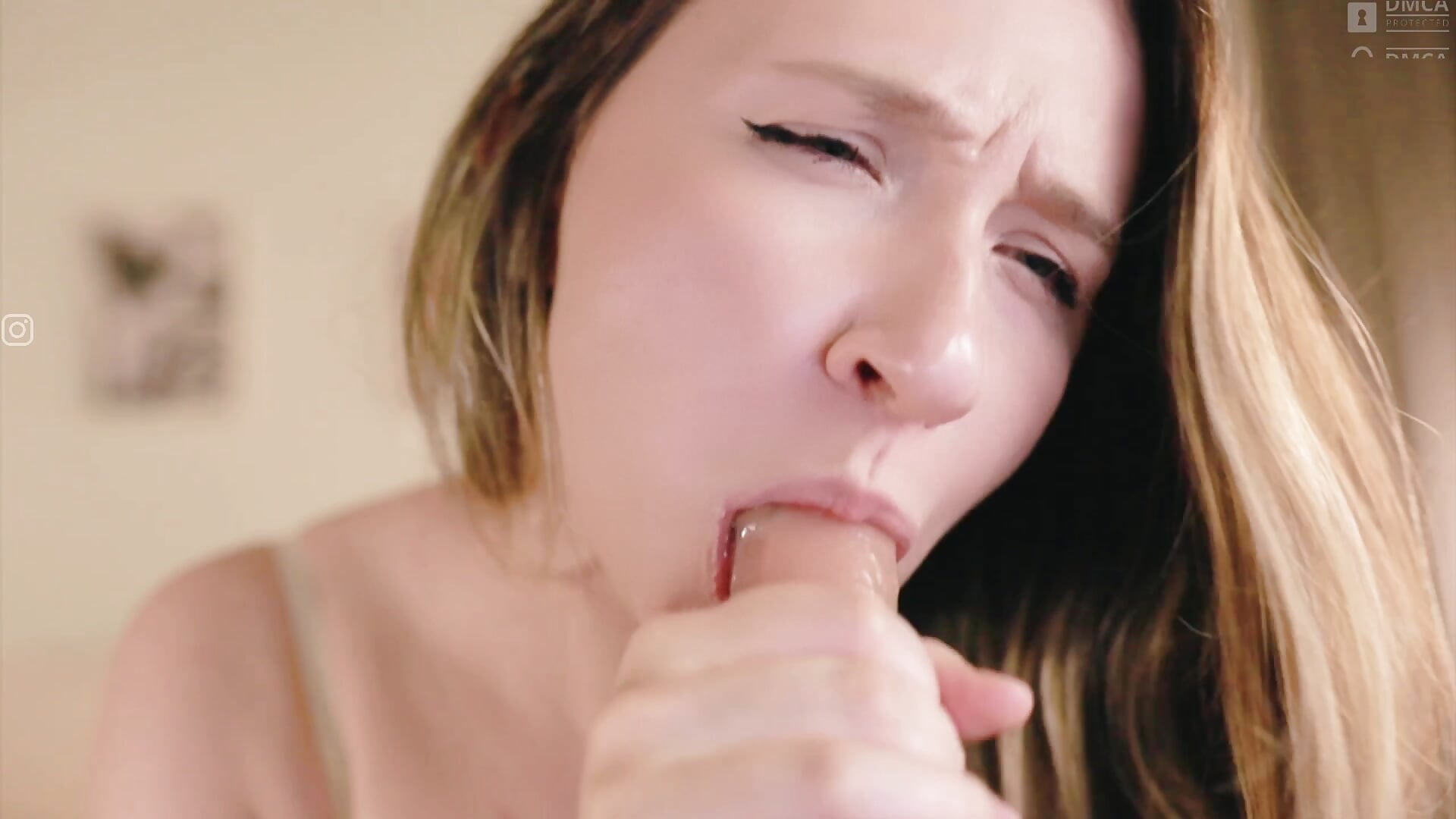 I suck your dick with saliva close up, what can be more tasty?