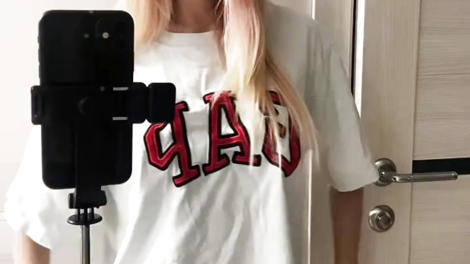 A few of my dances this morning, I would like to dance them for you, just in my T-shirt😍 - video by AlinaWalters cam model