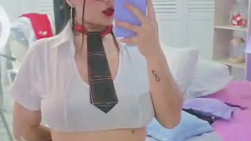 I wish to have a class with you - відео від вебкаммоделі scarlette_15_