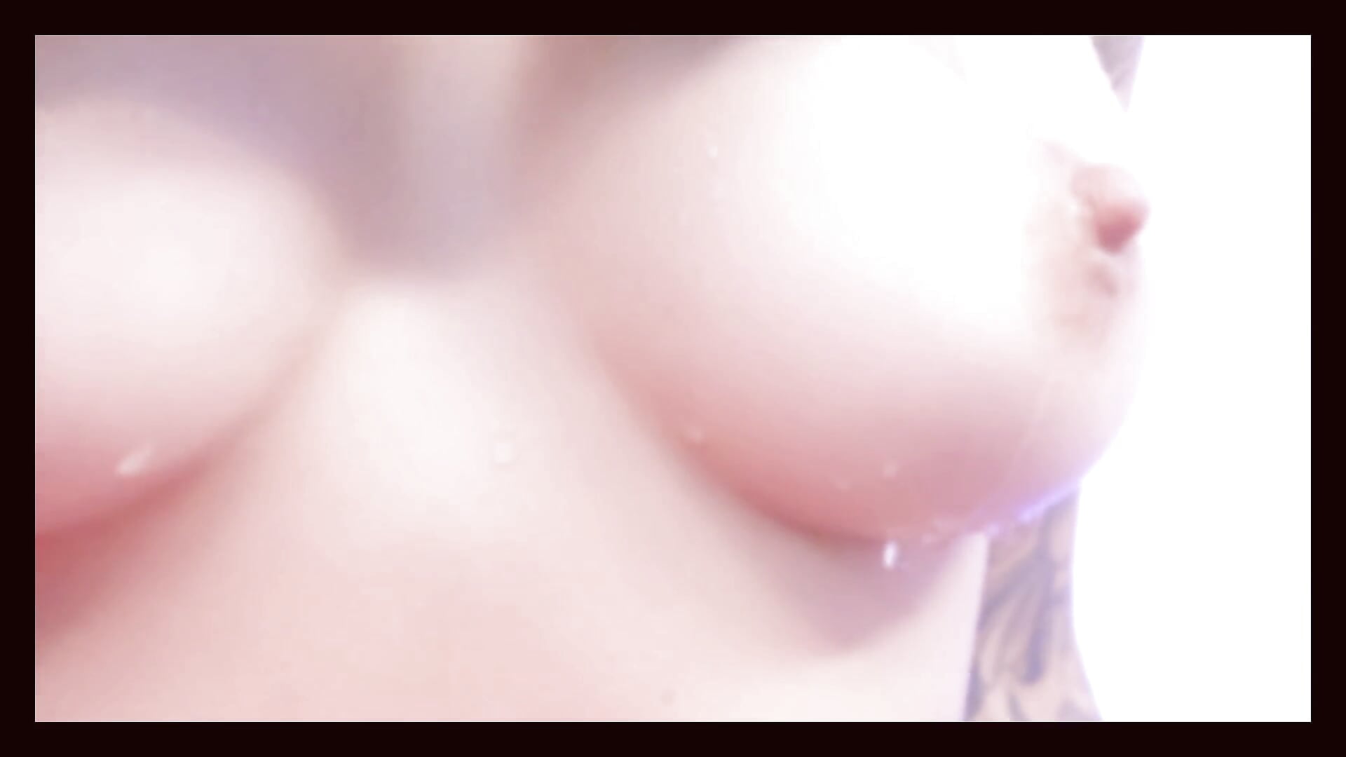 ice my hot boobs - video by LorenRosse cam model