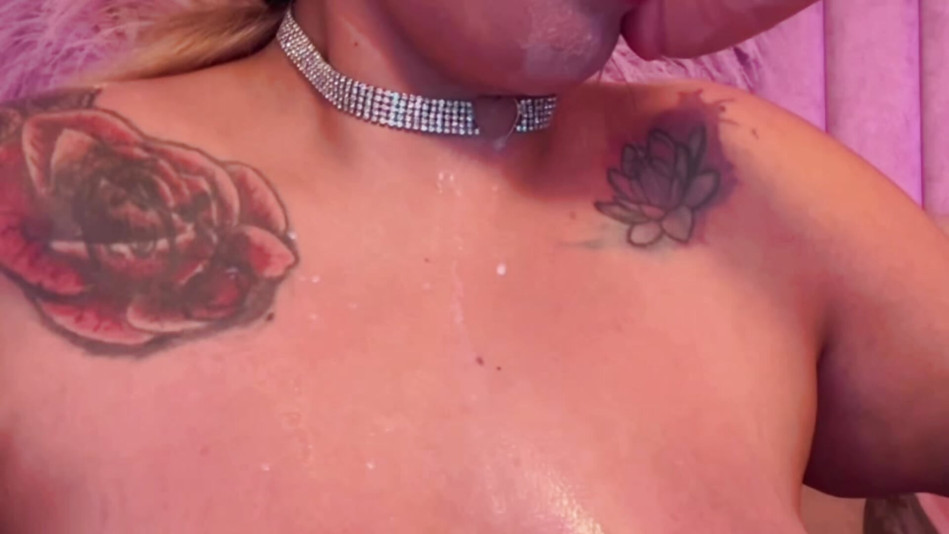 Milk in my face and Tits💗💋 - video by Annie_karlsson__ cam model