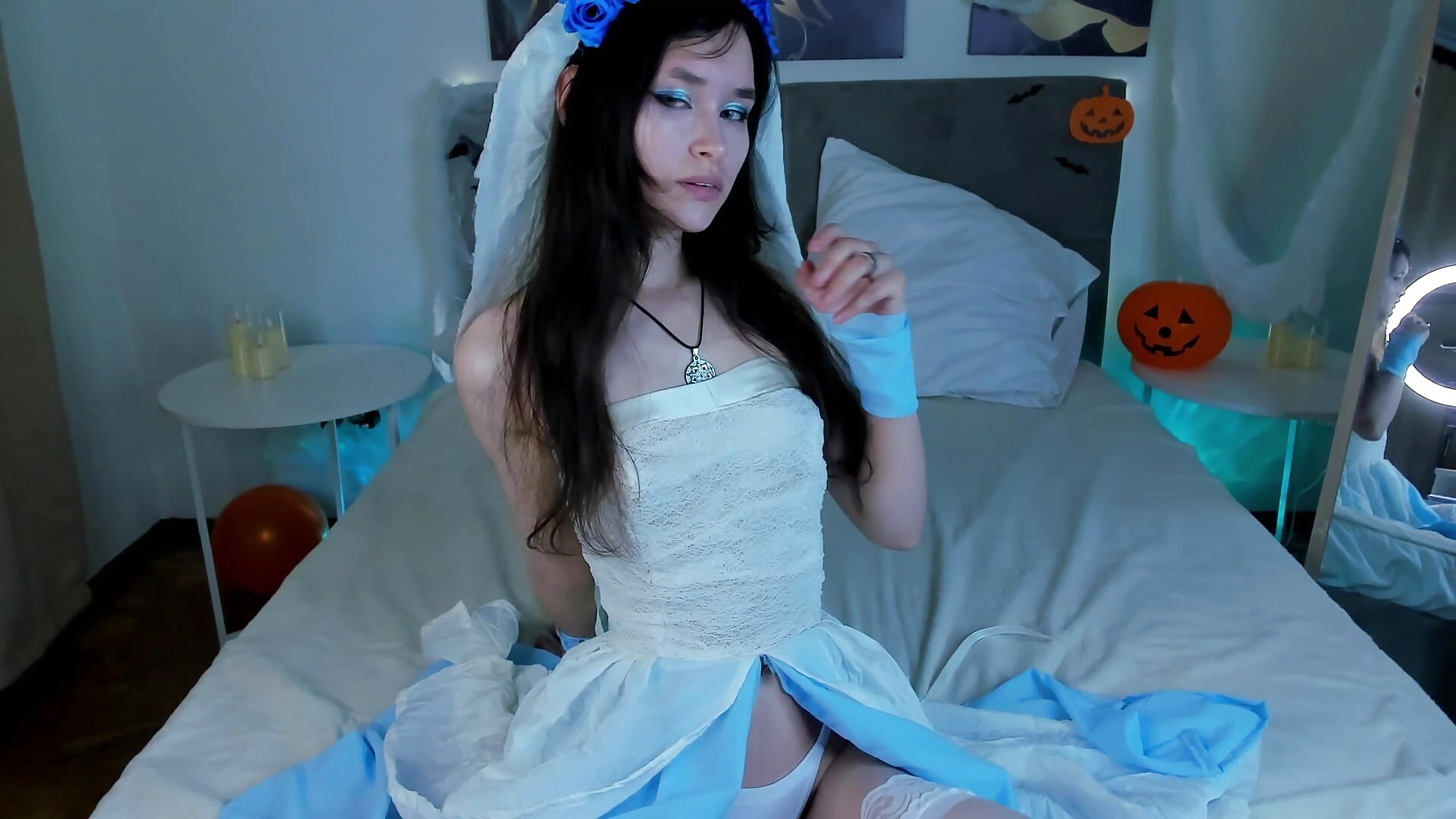 Sweet and terribly sexy 🎃 - video by Emily_Strikeee cam model