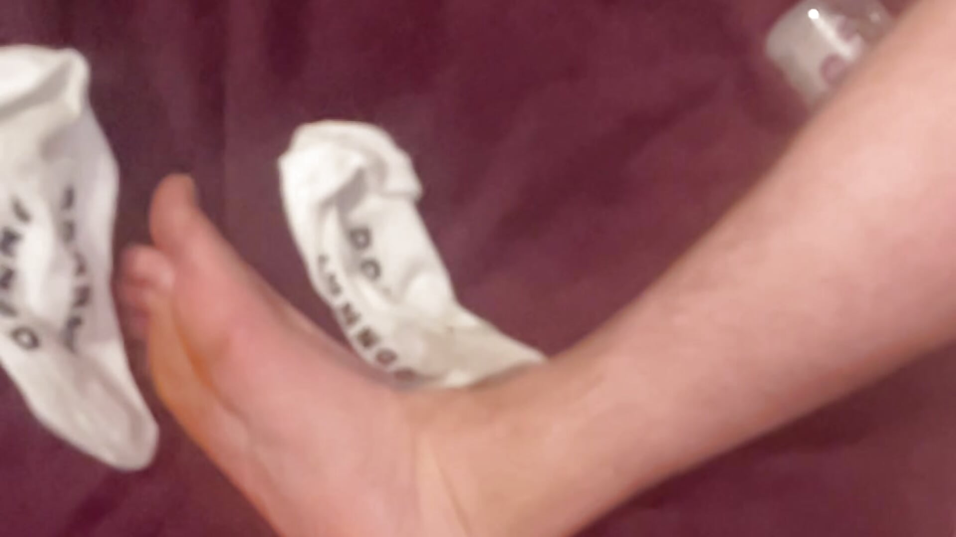CUMSHOT ON MY OWN FEET 🦶 😈💦