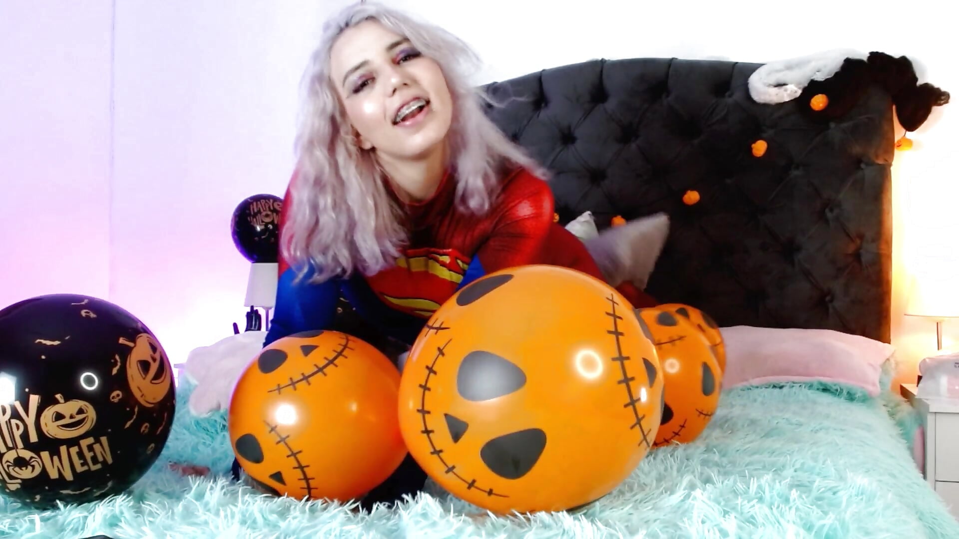 Halloween party🥴 - video by Thea_Aphros_ cam model