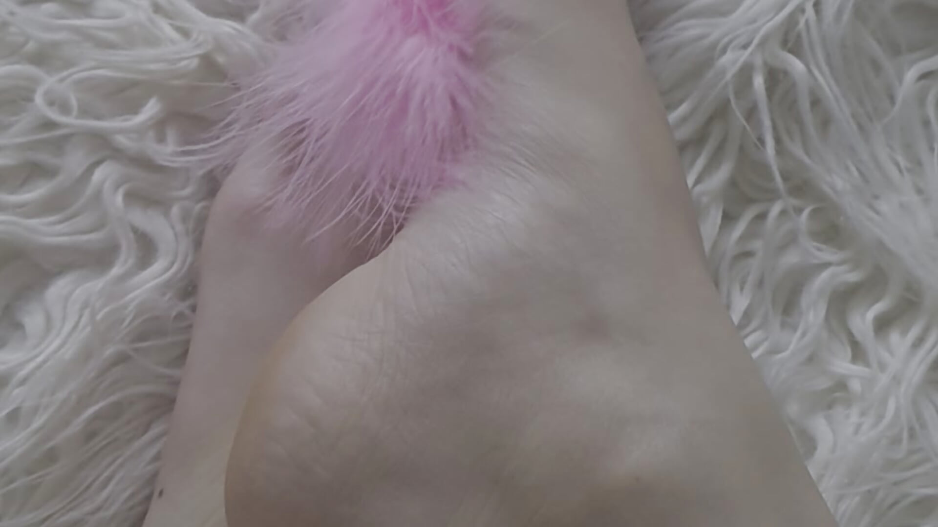 Playing with feet