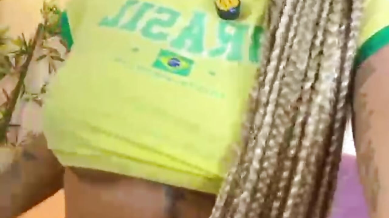 very football fan for you my love ⚽🍑 - video by Kenya_carper cam model