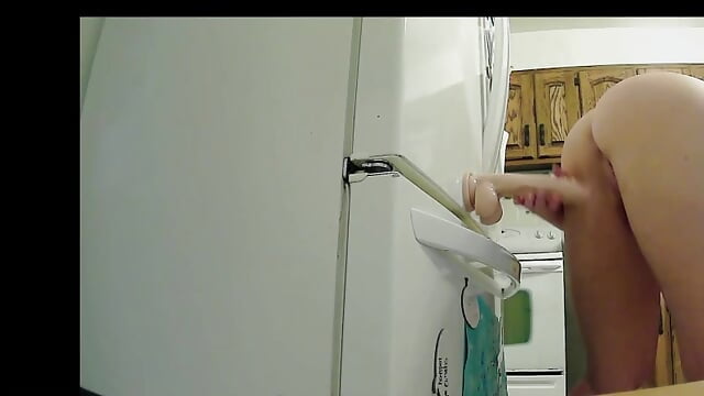 realistic suction cup dildo fuck and suck in my kitchen nakey for you daddy in all positions