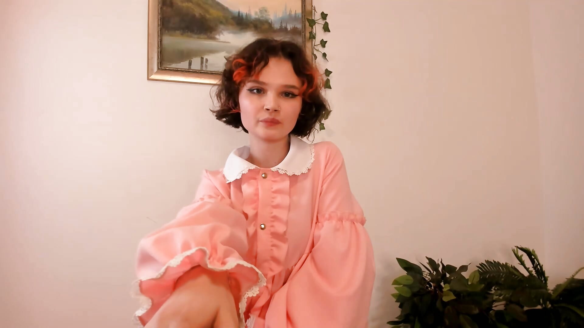 First dance in cute dress