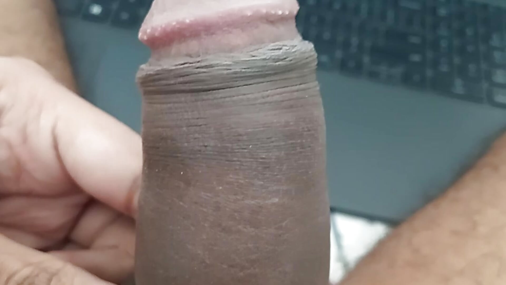 Closer look of my dick @ it's brown head