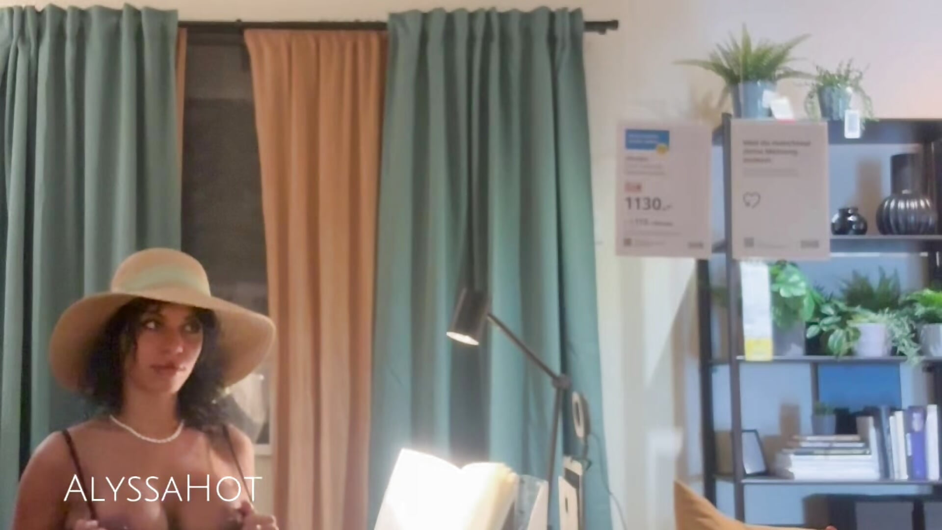 iKEA PUBLiC SQUiRT 1 & BUSTED 😈💦 - video by AlyssaHottv_ cam model