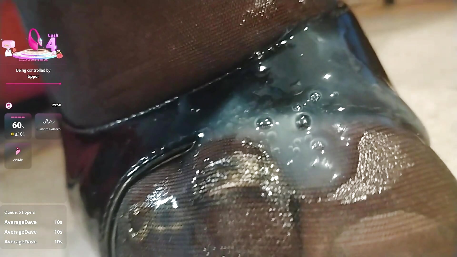 SPERM ALL OVER MY TOES CLOSE UP