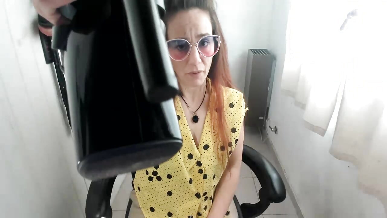Dreno a mi sumiso. Drain to my submissive man Tit milk ritual - video của người mẫu cam jessiburningheelss
