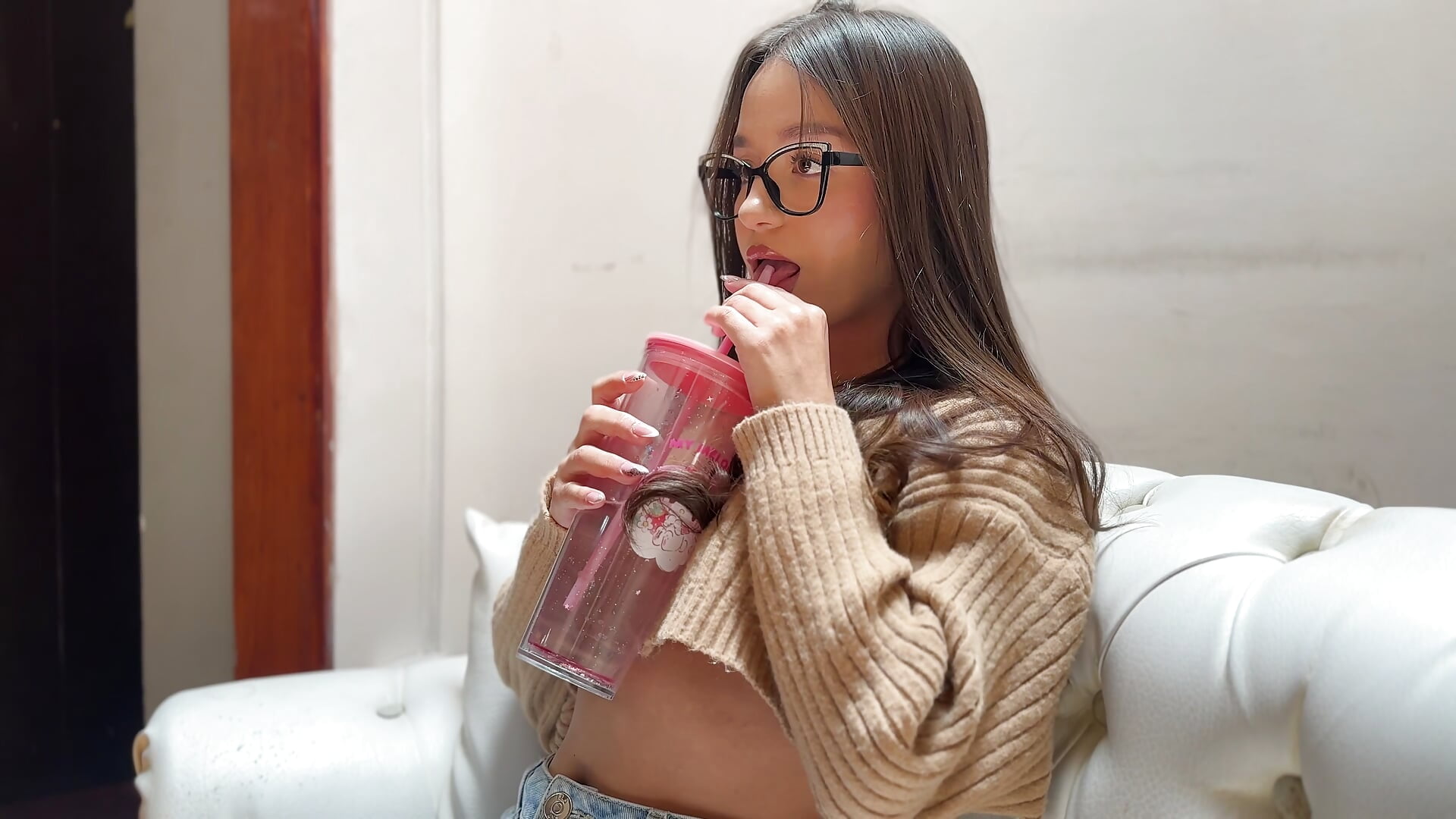 🥤🎀 - clip cu Andrea_Roa model videochat