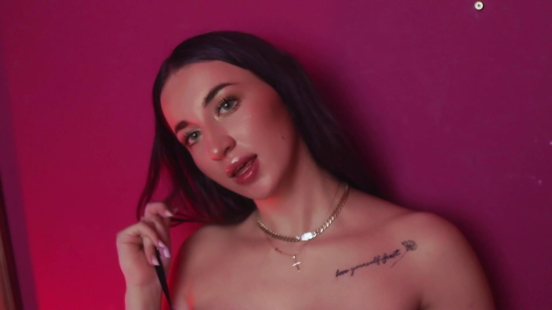 A bit of teasing :P - відео від вебкаммоделі Lorennameliyy