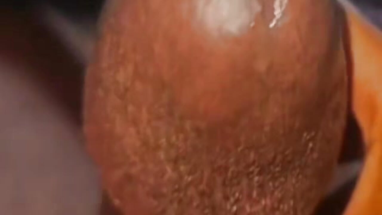 Huge Black head cock exposed ASMR 👅