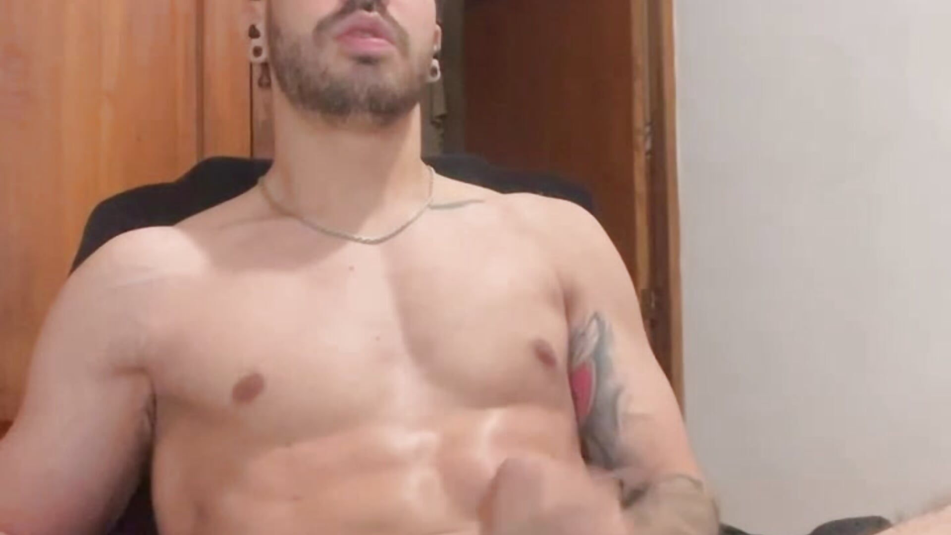hard wet with the cock through the boxers and cum