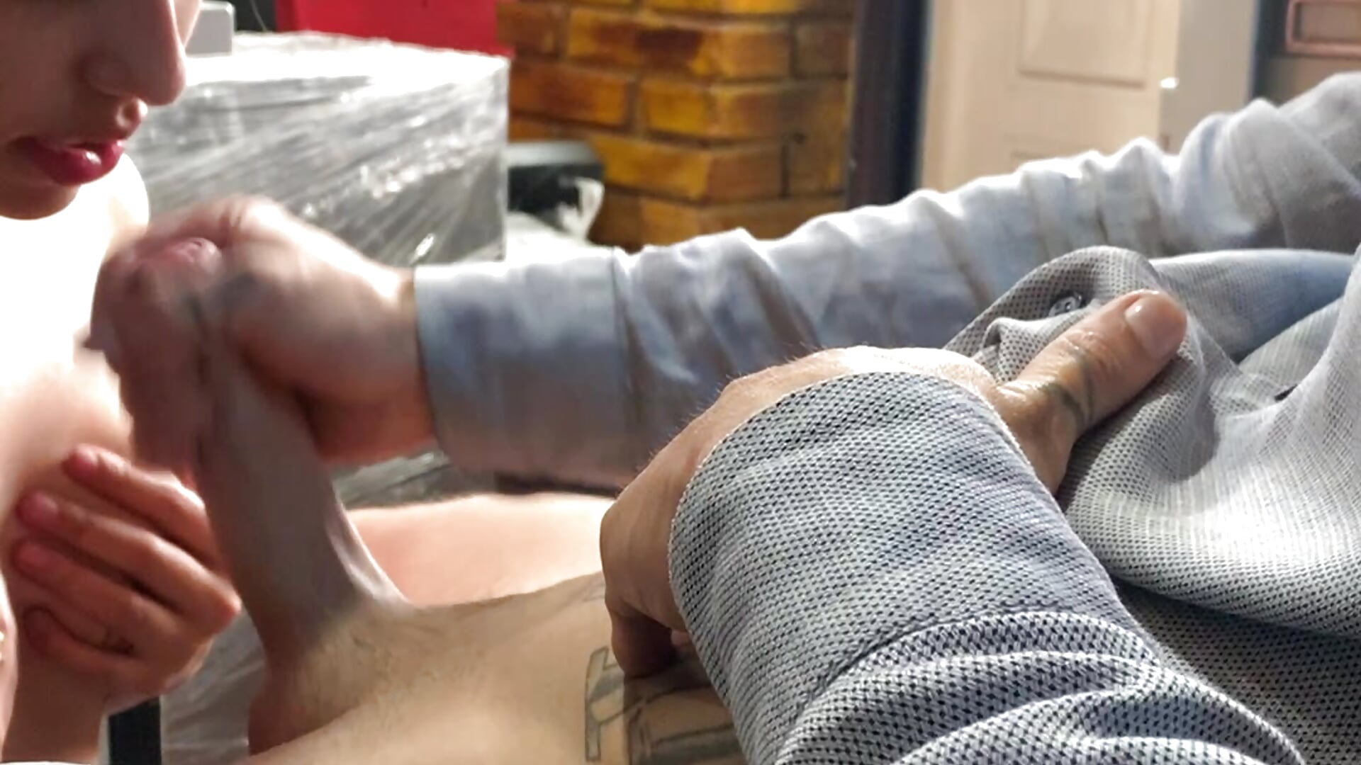 Cum in the mouth