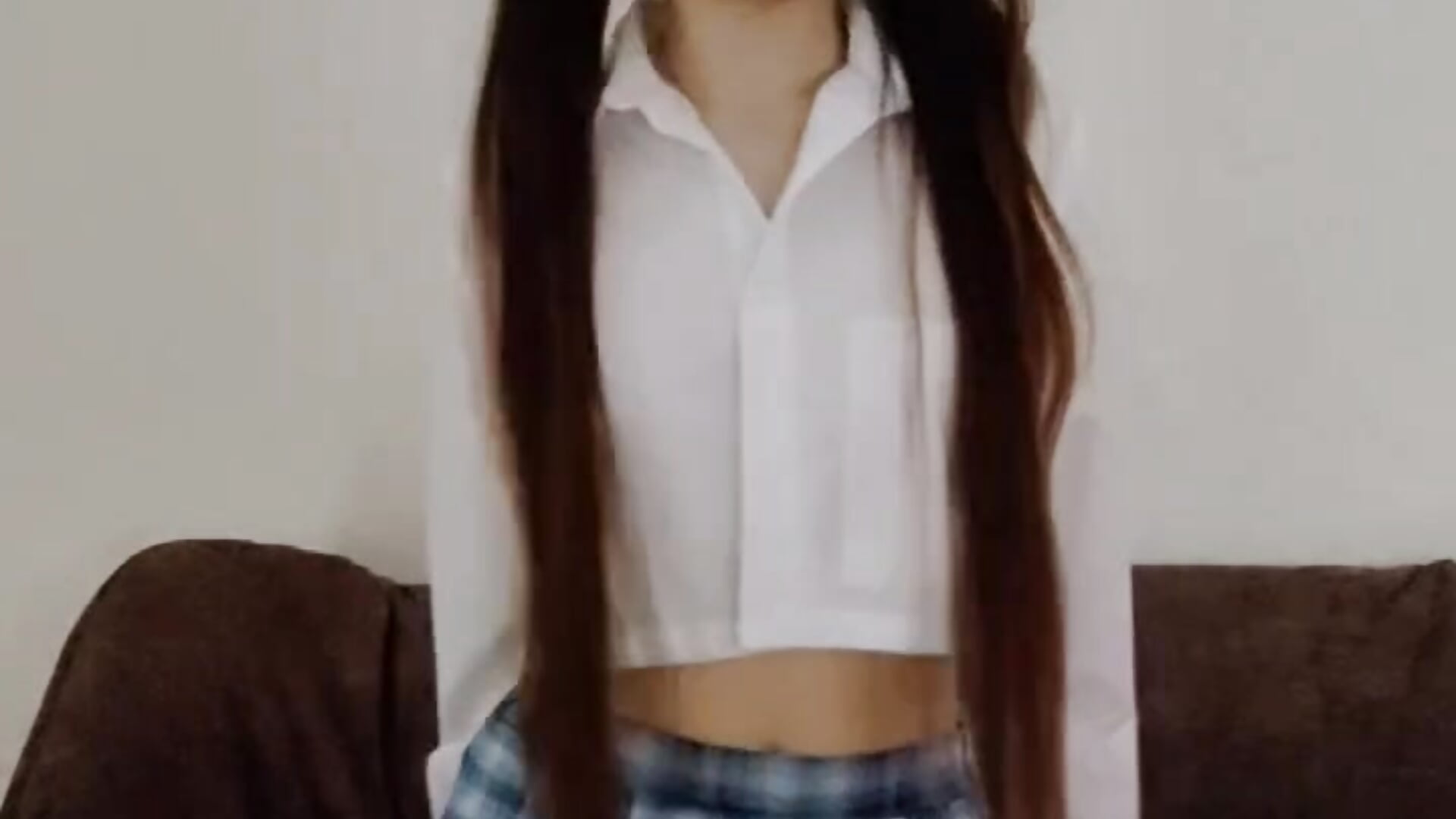 I love the schoolgirl costume