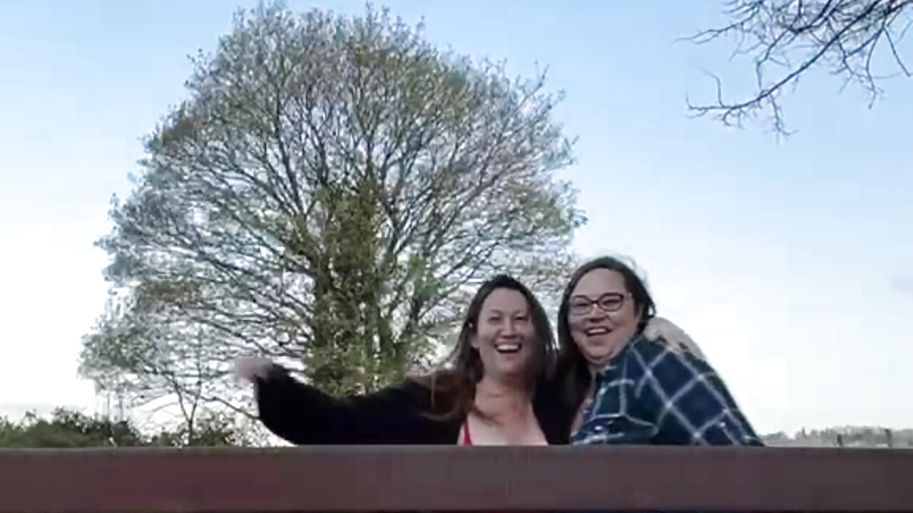 Giggles while making content - video by Double-squirt-devils cam model