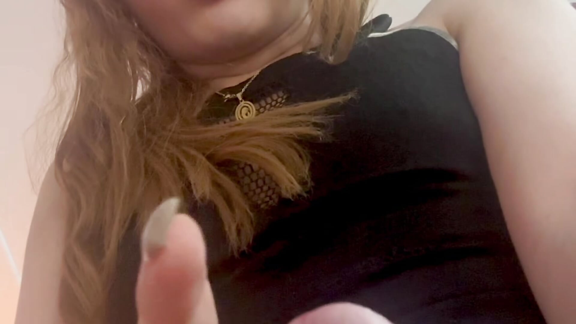 How delicious my pre-cum is 😋🤤