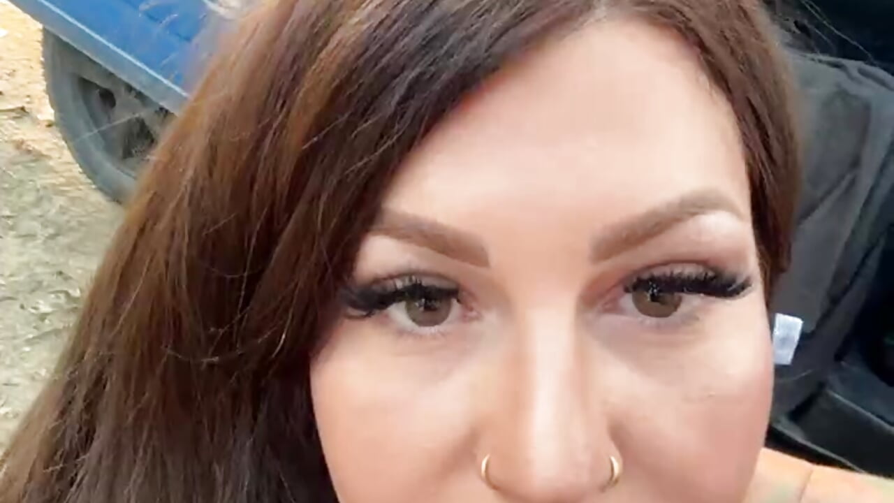 Blowjob real dick cum on face and eat cum
