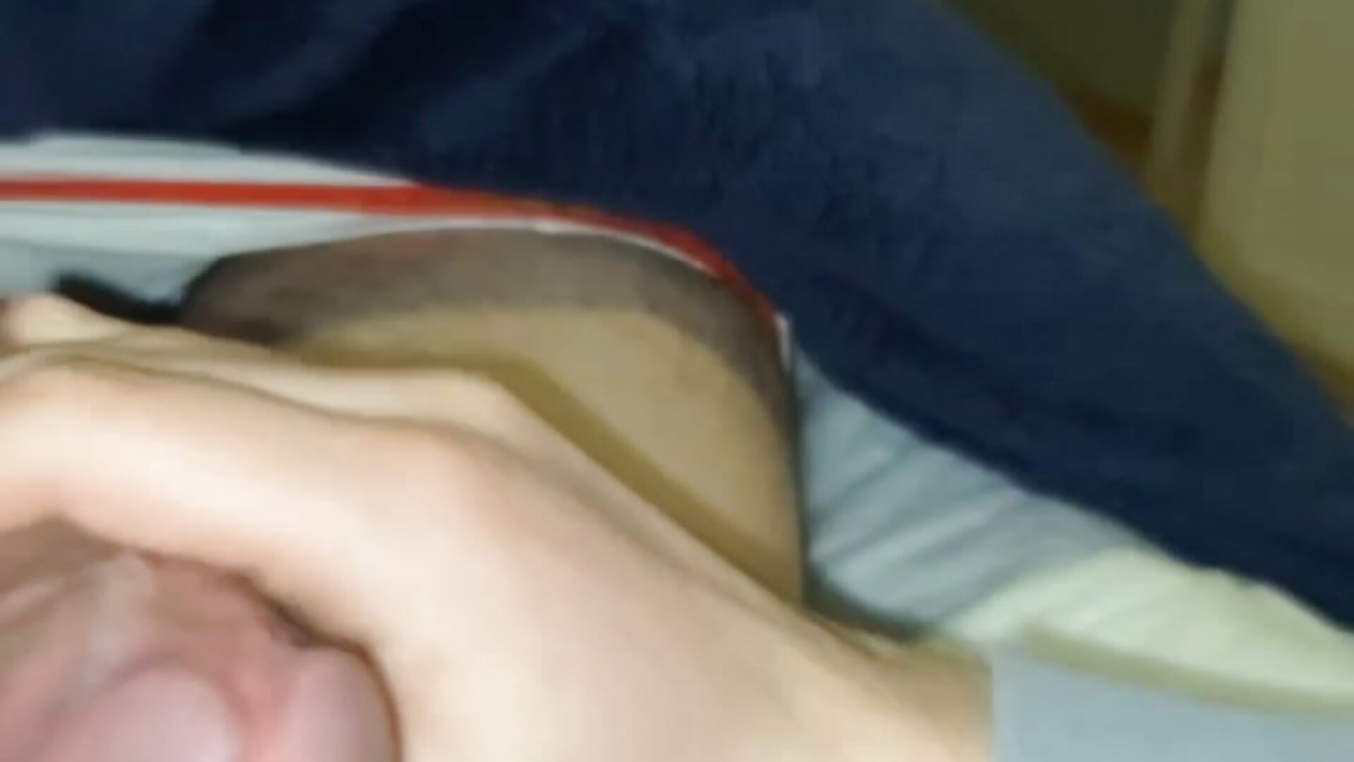 So much spit on it