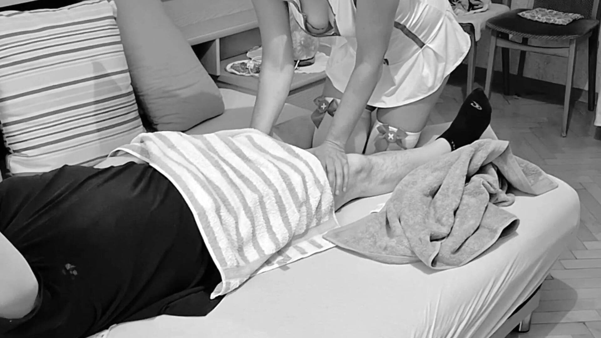 ⚠️Massage with a Client☺️