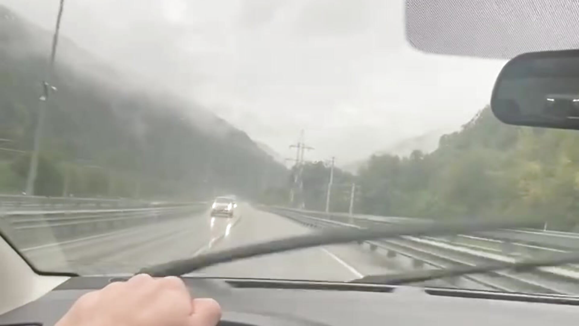 driving in the mountains