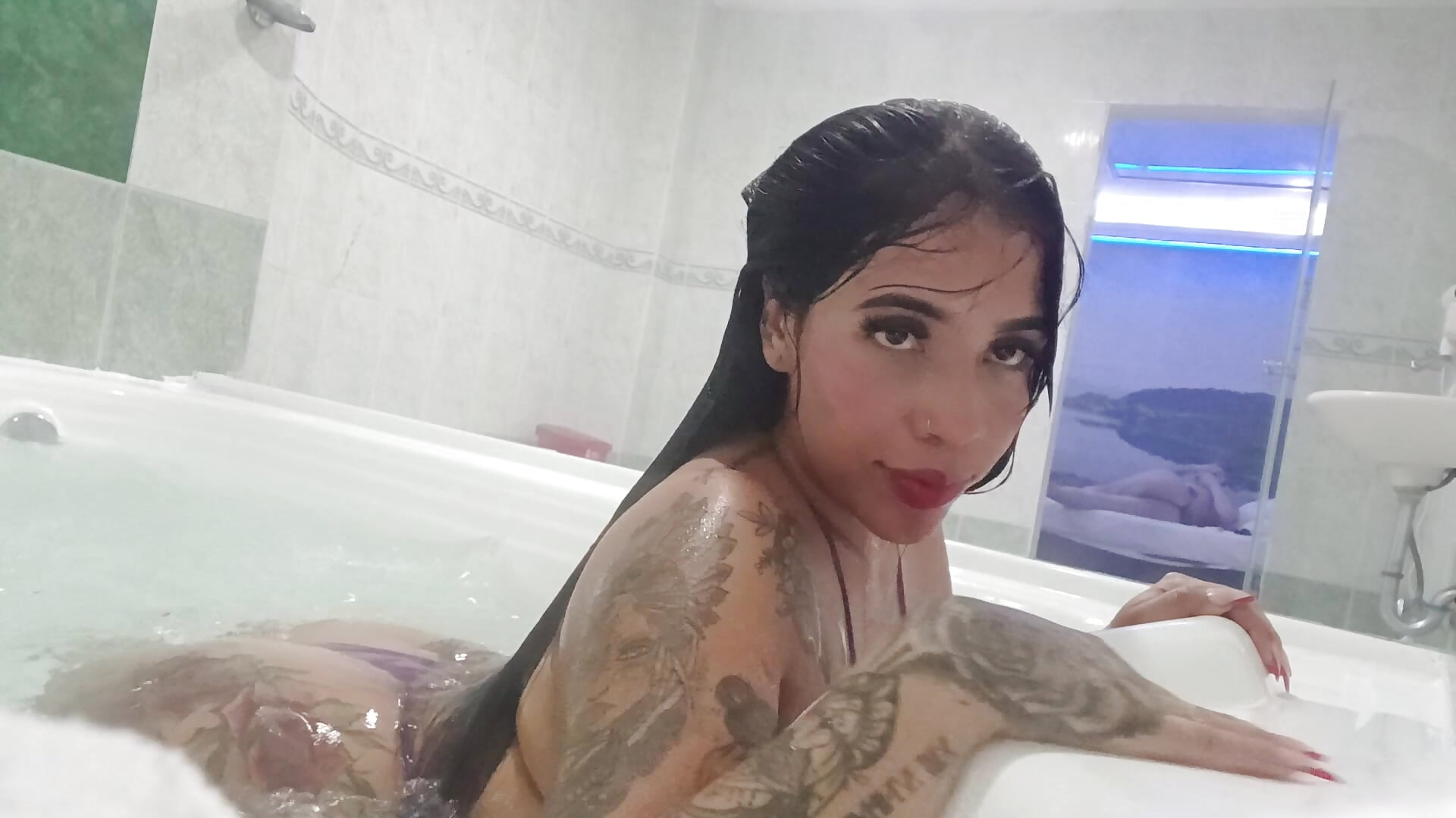 I want you to be here with me  🥵💦 - zhamira_21 adlı kamera modelinin videosu