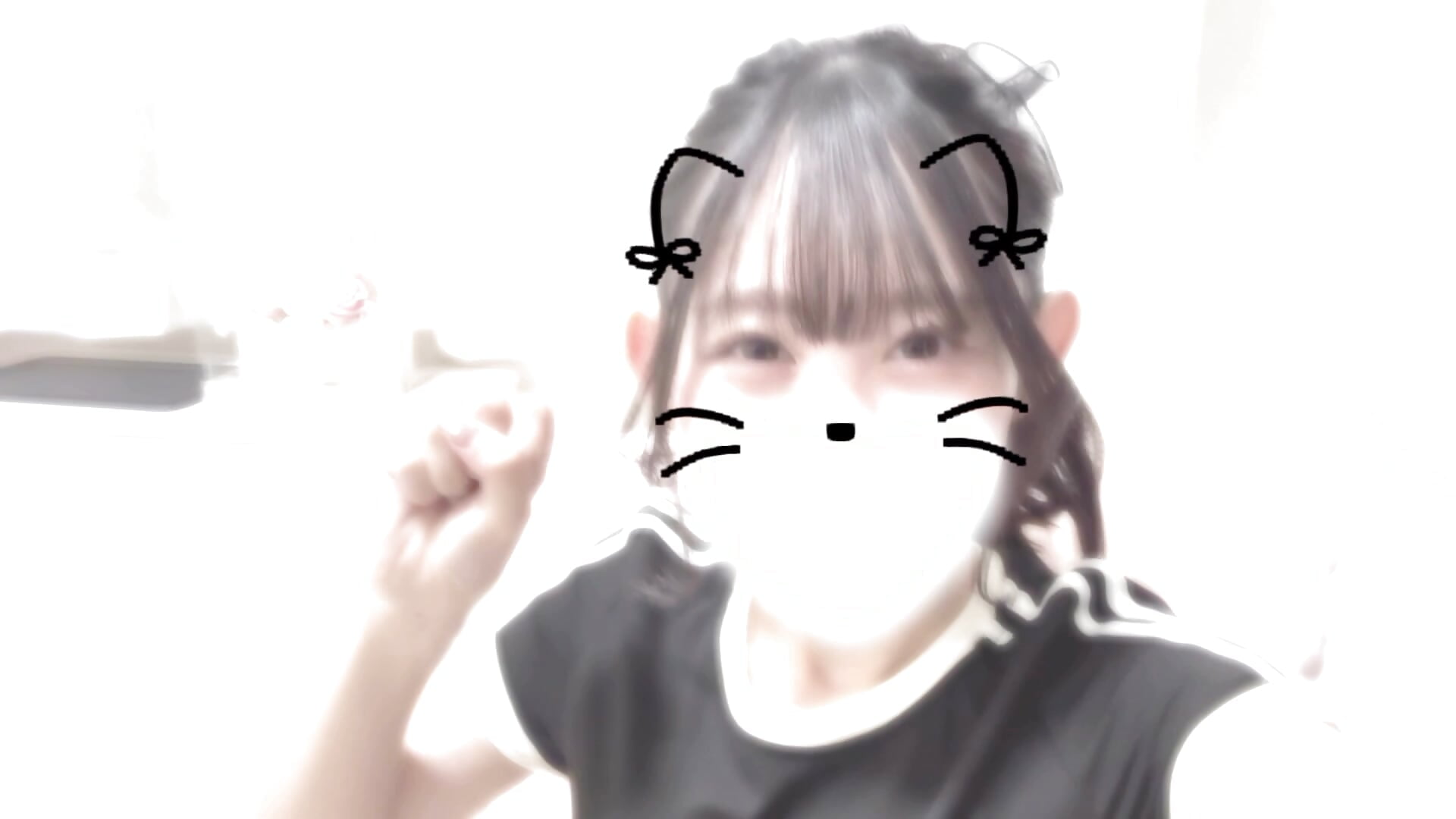 ポニーテールでガオガオ🐈‍⬛🖤