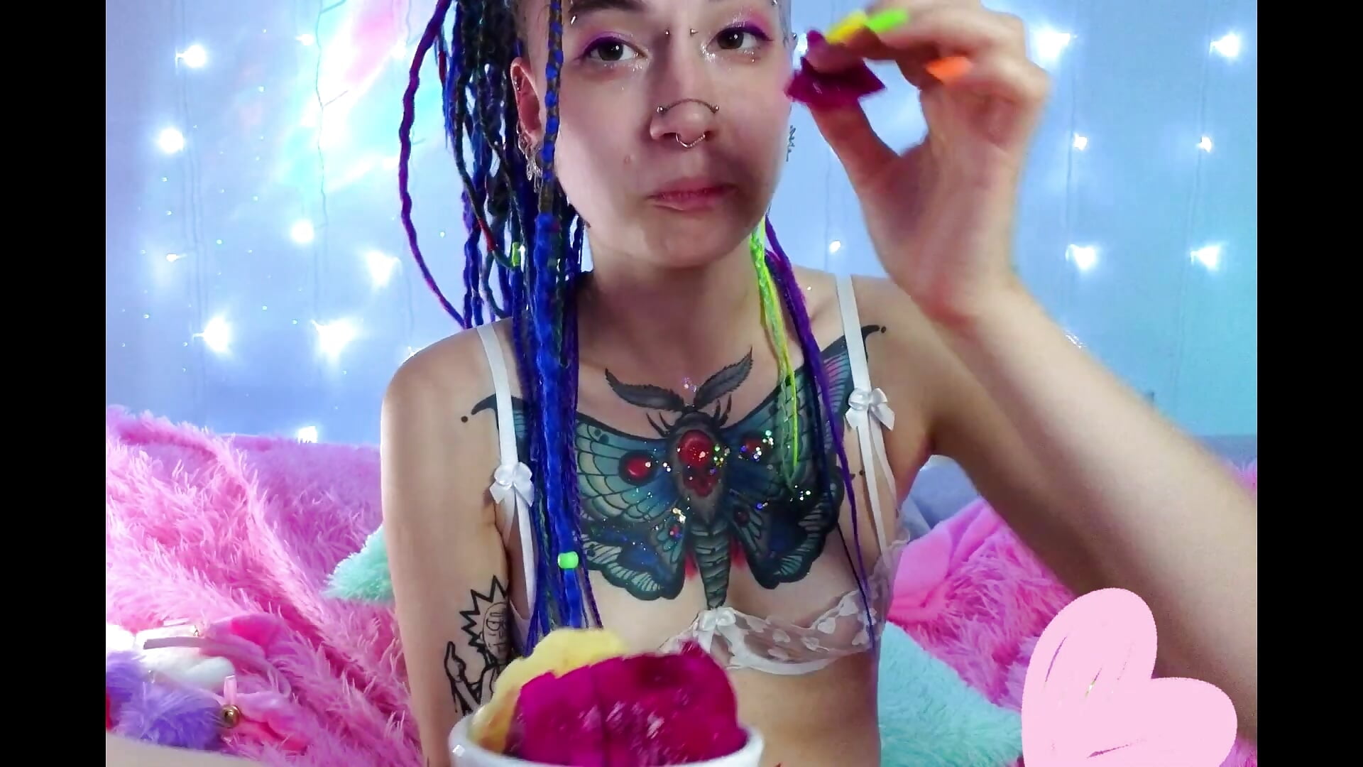 fruits are very tasty! - video by Ne_Sonia cam model