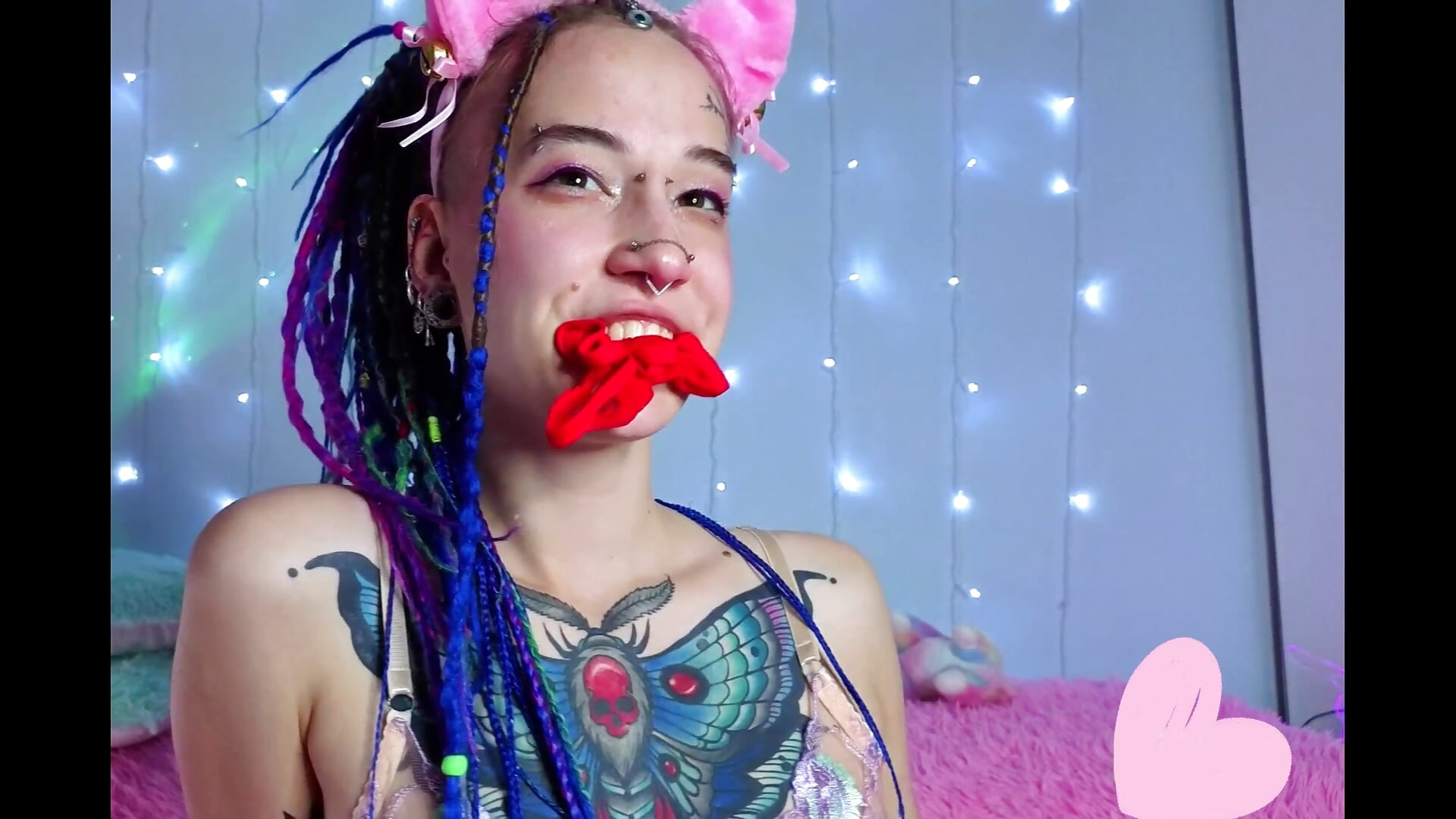 panties in my mouth... do u like it? - video by Ne_Sonia cam model