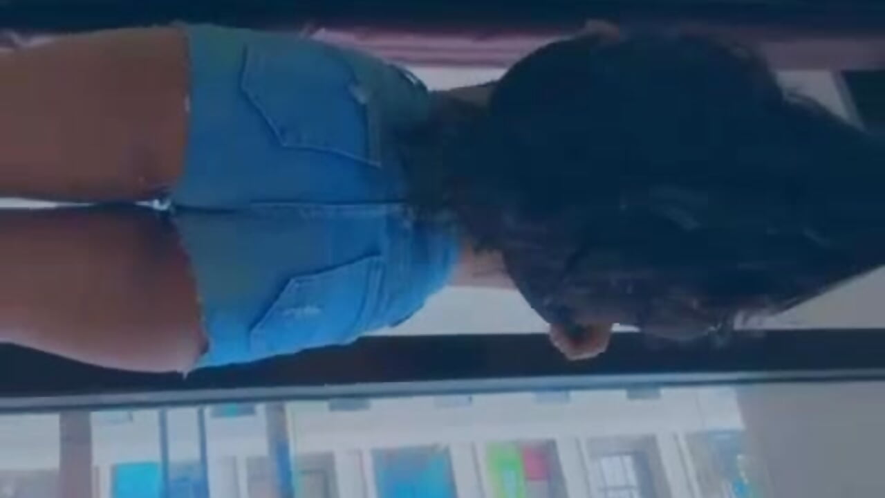 Removing my T-shirt in front my neighbours