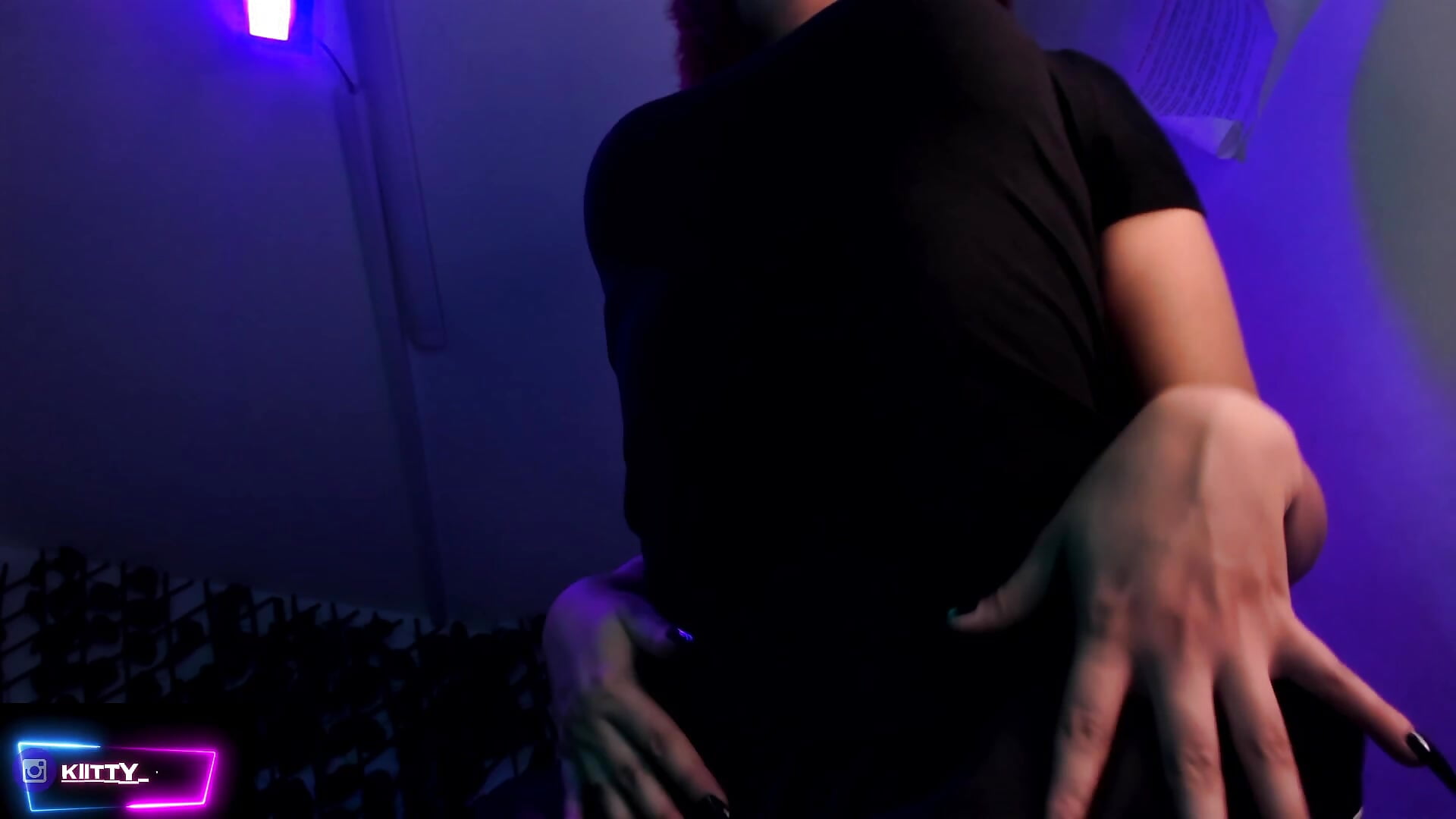 Here in the dark we'll do fun and horny things 😊 - video by Kitty_Gang cam model