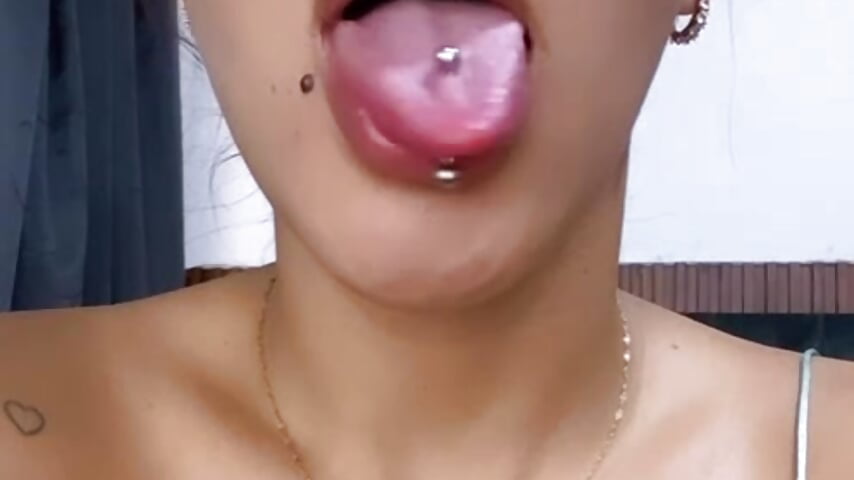 I appreciate my tongue piercing