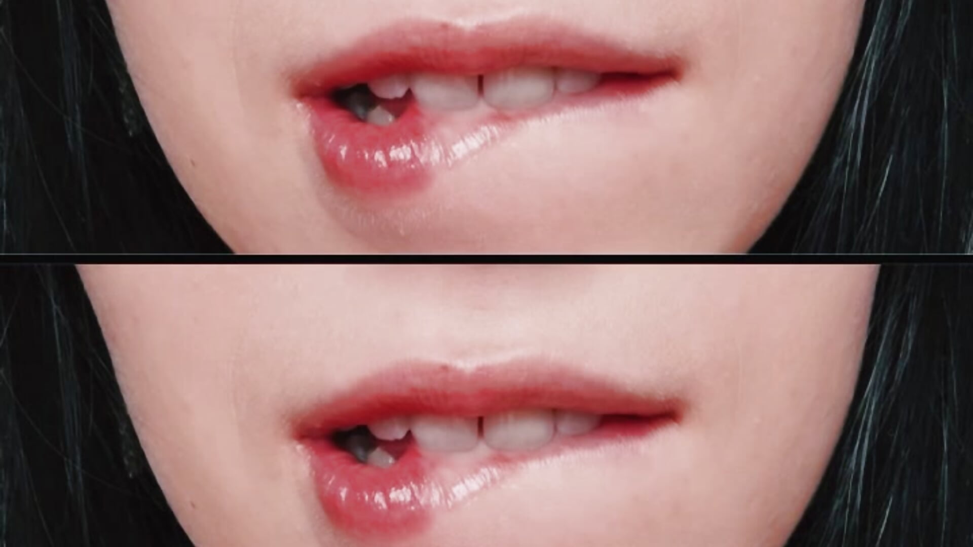 Sweet lips 👄 - video by KarolinaBlacks cam model