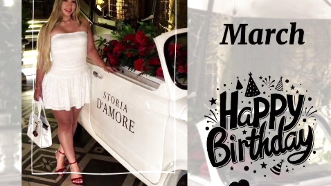 Birthday to ME🎉🫦 - video by SashaDurante cam model