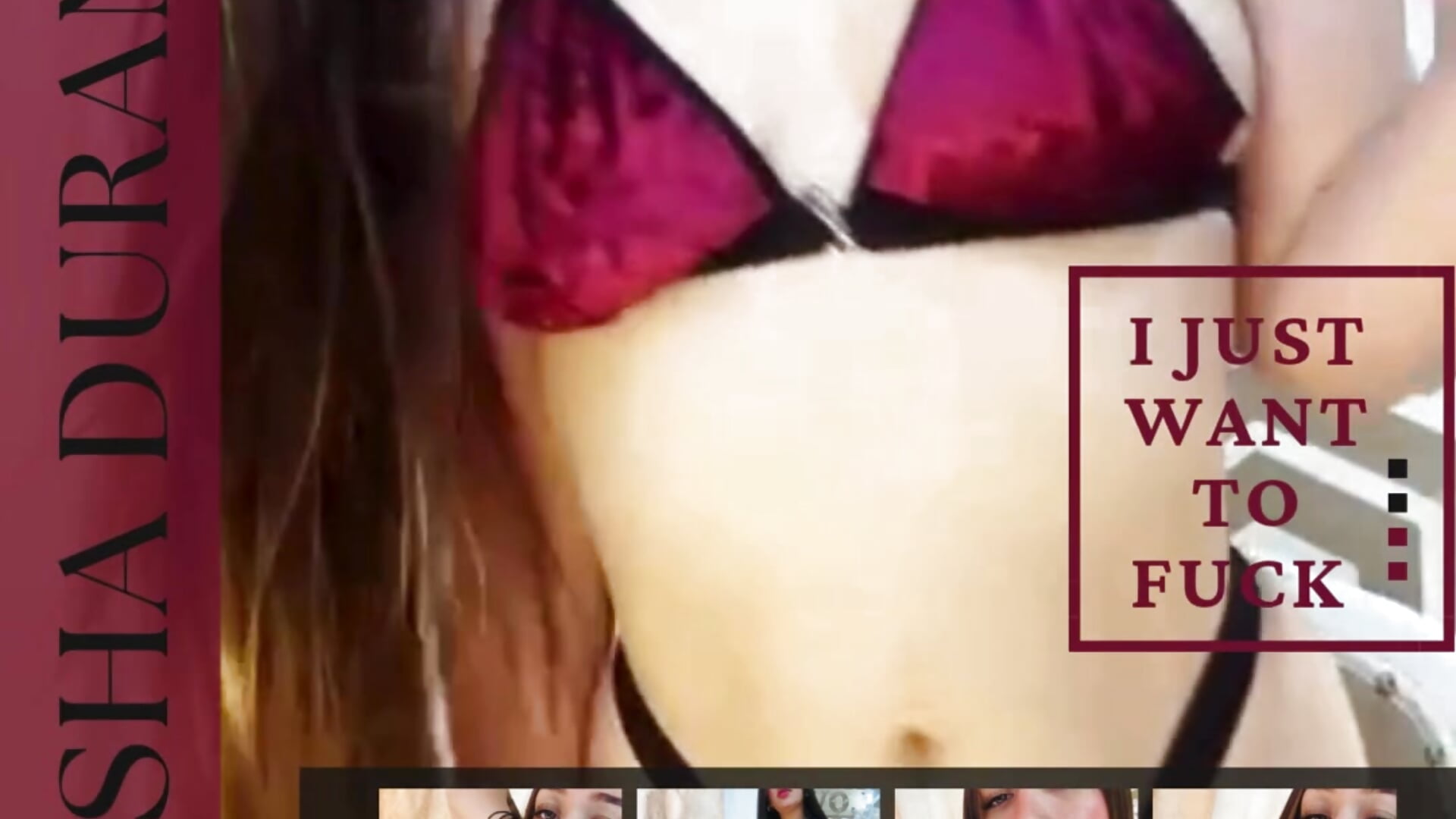 This morning I just want to fuck ...🍆💦－カメラキャストのSashaDuranteの動画