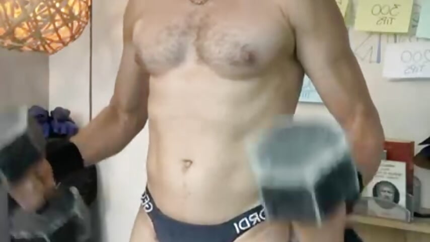 My hot workout routine